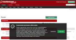Desktop Screenshot of forumrowerowe.org